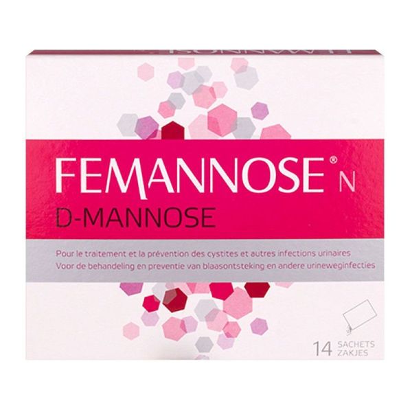 Femannose N D-mannose Pdr Sbuv 14sach/4g