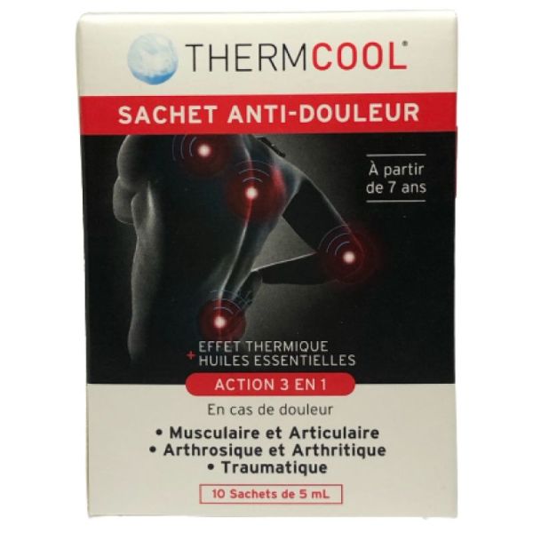 Thermcool gel 10sachets de 5ml