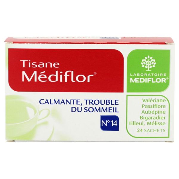 Mediflor N°14 Tis Sommeil 24sach