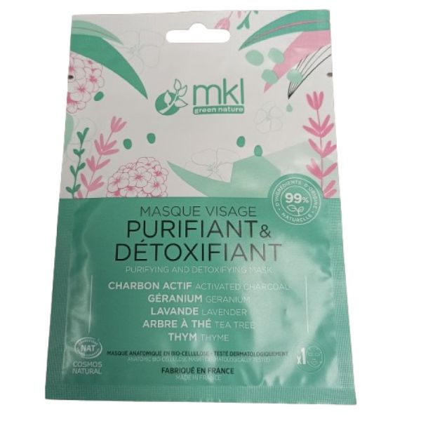 MKL Masque Visage Purifiant & Détoxifiant