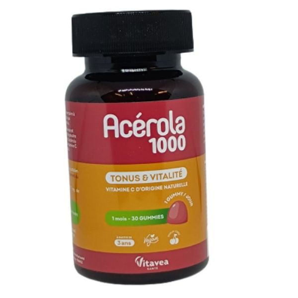 Acerola 1000 Gummies boite de 30