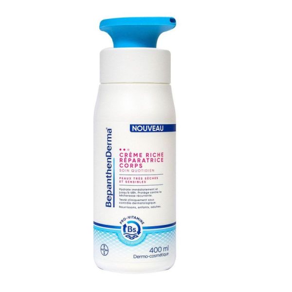 Bepanthenderma Cr Riche Répar Corps 400ml