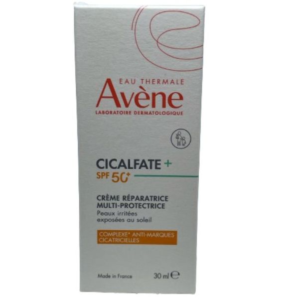 Avene Cicalfate+ Spf50+ Crème Réparatrice Multi Protectrice 30ml