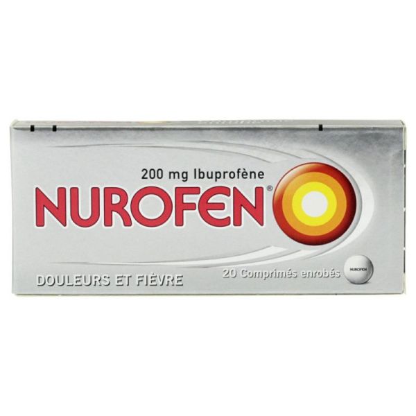 Nurofen 200mg boite de 20 comprimés