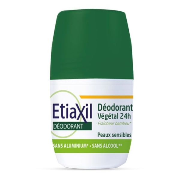 Etiaxil Vegetal Déodorant 24h Roll-on 50 mL