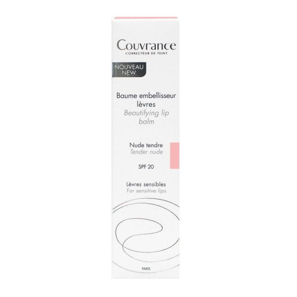 Couvrance Baume Embellisseur Lèvre Nude Tendre  3g