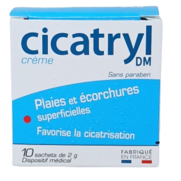 Cicatryl Pommade Plaies Brûlures 10sach-dose/2g