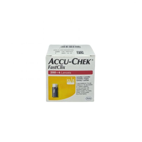 Accu Chek Fastclix Lancette Boite de 204