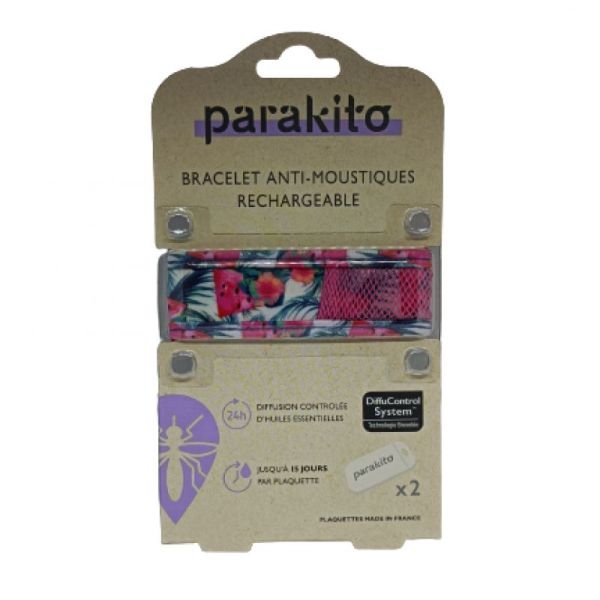 Para'kito Bracelet Répulsif Moustique Watermelon