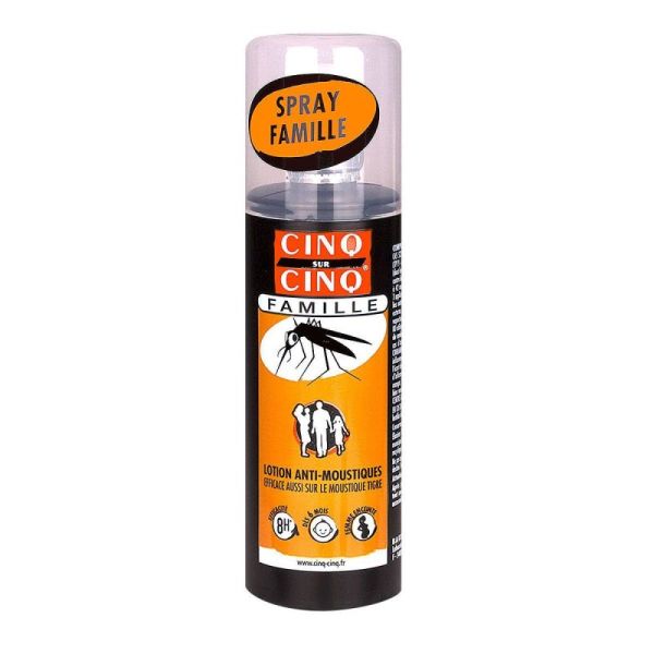 Cinq Sur Cinq Spray Famille Fl/100ml