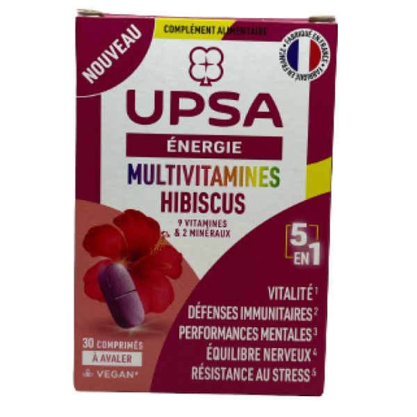 Upsa Multivitamines 5 en1 Comprimés Boite de 30