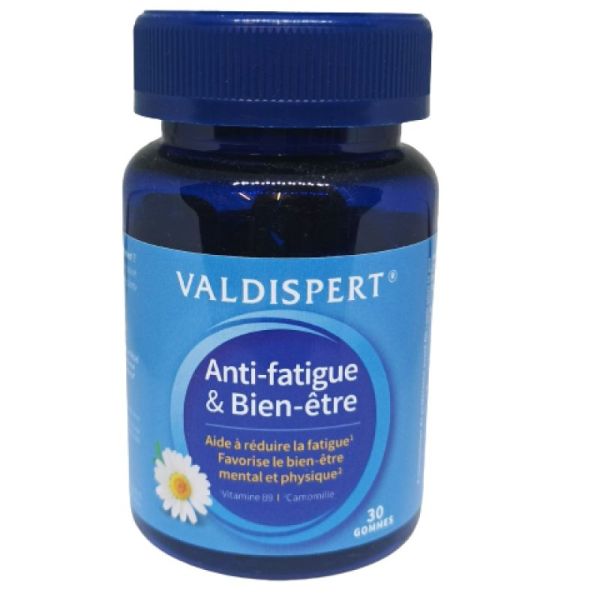 Valdispert Antifatigue Vitalité Gommes Pot de 30