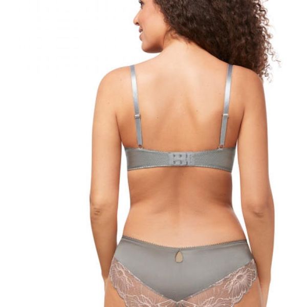 Floralchic Gris Soutien Gorge Avec Armature