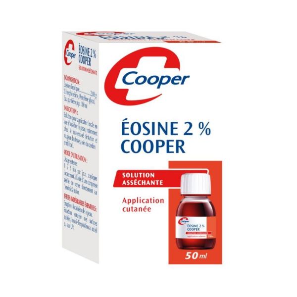 Cooper Eosine 2% flacon de 50mL