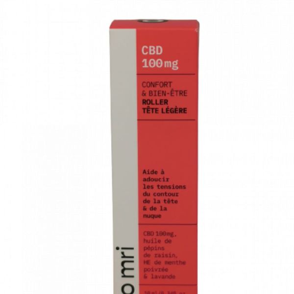 CBD 100MG roller tète légère confort et bien être 10ml