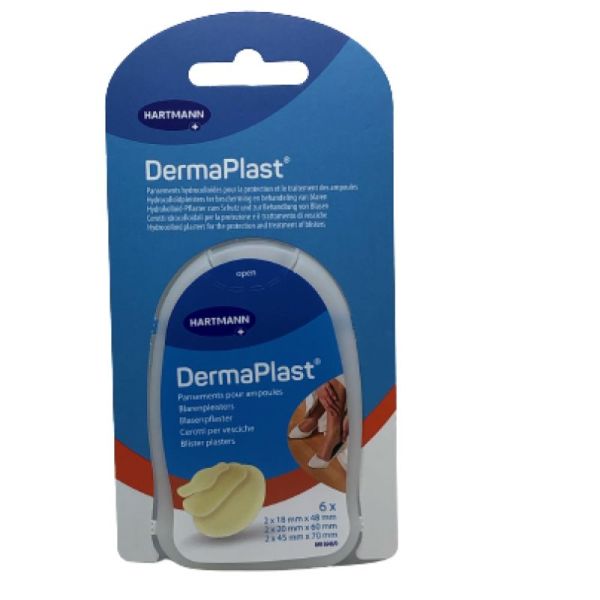 Dermaplast Ampoules Pansements 3 Taille Boîte de 6