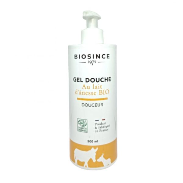 Biosince 1975 Gel Douche au Lait Anesse Bio  500ml