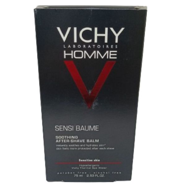 Vichy Homme Sensi Baume Après Rasage Tube 75ml