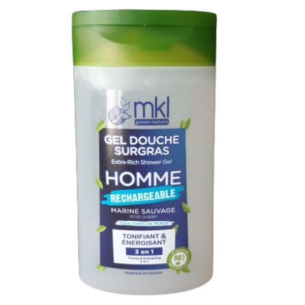 Mkl Gel Douche Bio Homme Flacon 200ml