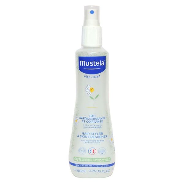 Mustela Bébé Enfant Eau Rafraîchissante Coiffante Camomille 200ml