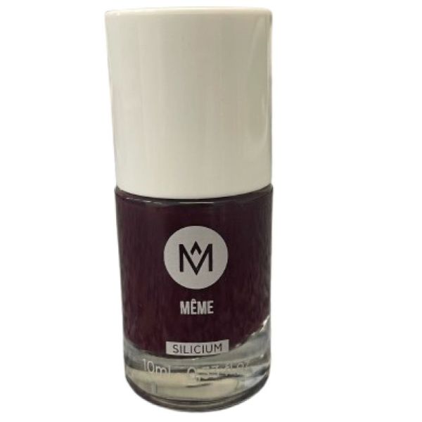 Meme Vernis Ongle Silicium 03 Cassis Carolin/10ml