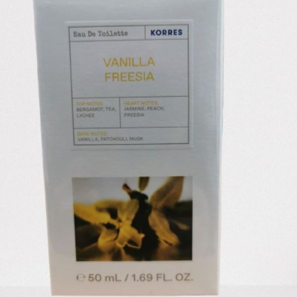 Korres Eau deToilette Vanilla Freesia Flacon 50ml