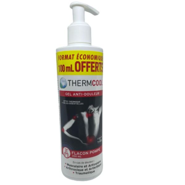 Thermcool Gel Anti-douleur Flacon Pompe 300ml