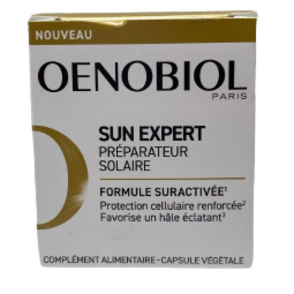 Oenobiol Sun Expert Capsules Préparateur Solaire Pot de 30