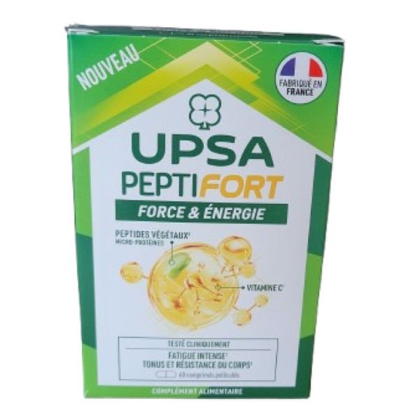 Upsa Peptifort Force Energie Comprimés Boite de 60