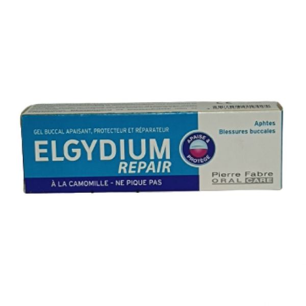 Elgydium Repair Gel Buccal Apaisaisant Tube de 15ml