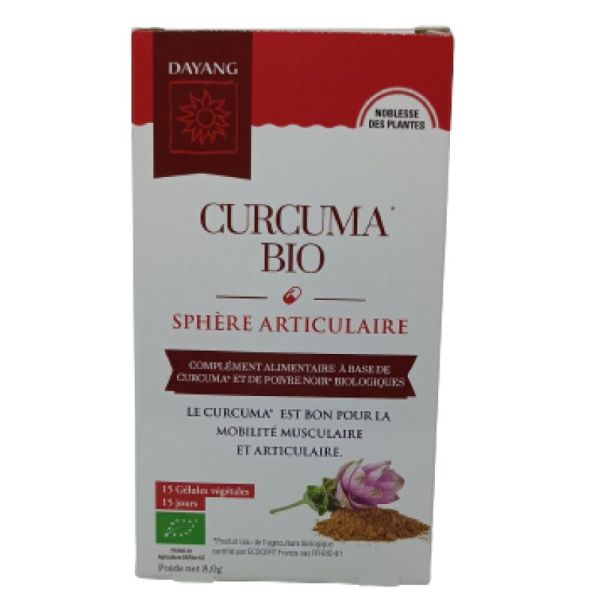 Dayang Curcuma Bio Gélules Boite de 15