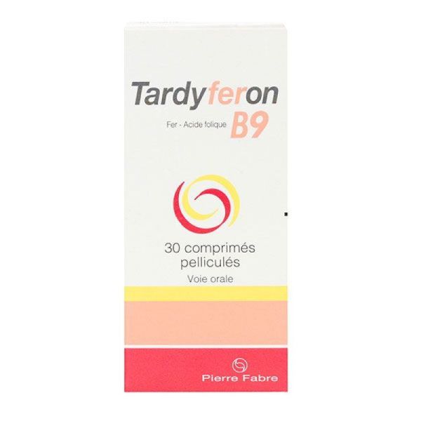 Tardyferon B9 30 comprimés