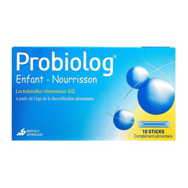 Probiolog Enfant-nourrisson 10 sticks de poudre orale