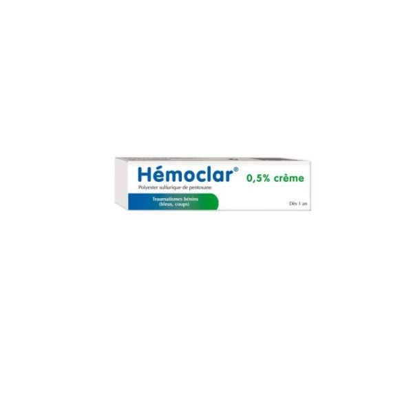 Hemoclar 0,50% Crème 30g