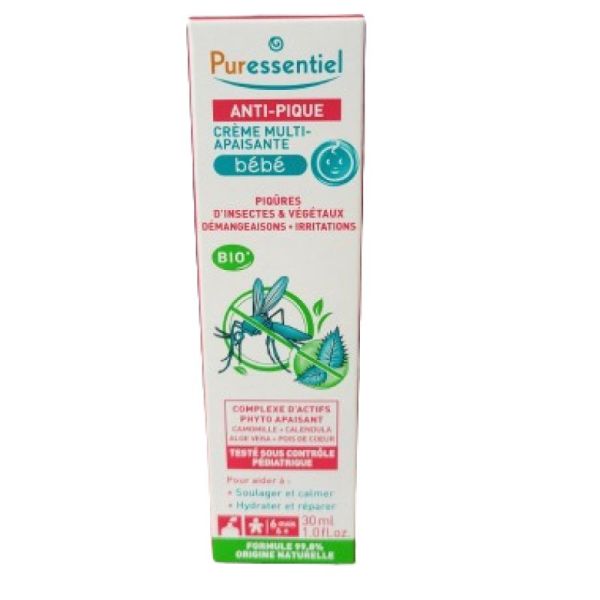 Puressentiel Anti-pique Crème Multi-apaisante Bébé 30ml