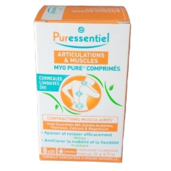 Puressentiel Articulation Muscles Comprimé Myo Pur Boite/20