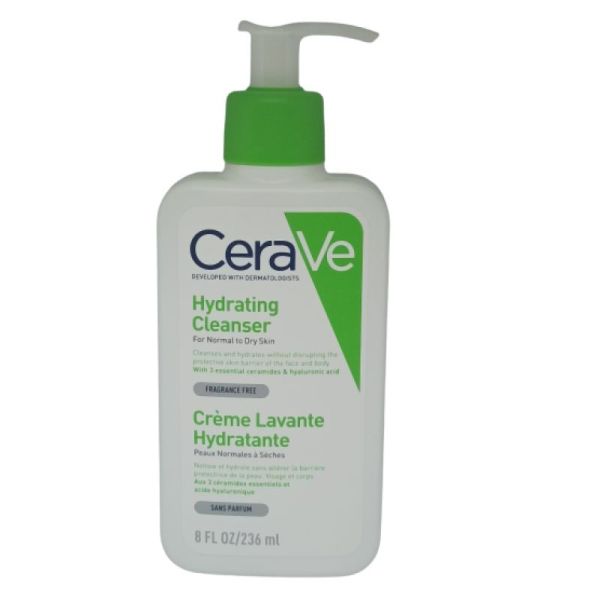 CeraVe Crème Lavante Hydratante Flacon Pompe 236 ml