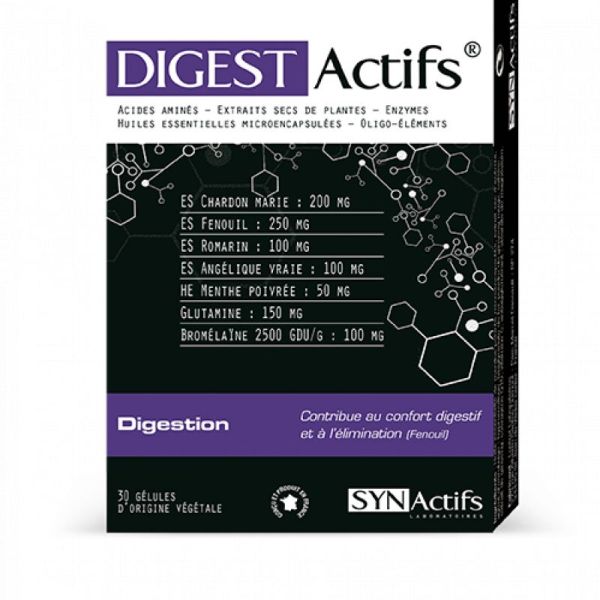 Digest actifs Boite de 30 gelules