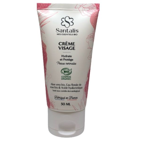 Santalis Crème Visage Bio Tube 50ml