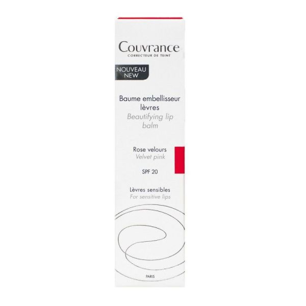 Couvrance Baume Embelliseur Lèvres Rose Velours 3g