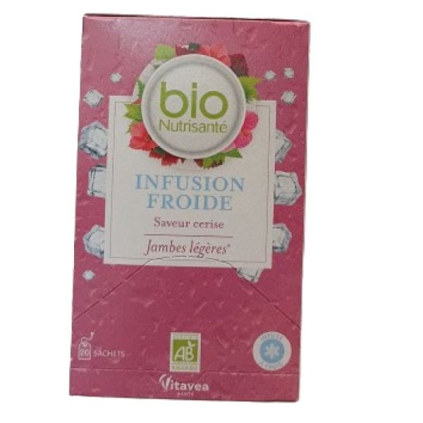 Nutrisante Infusion Bio Tisane Froide Jambes Lourdes 20 sachets