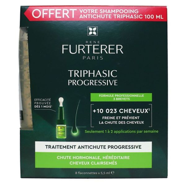 Furterer Triphasic Progress Sérum 8/5,5ml+sha