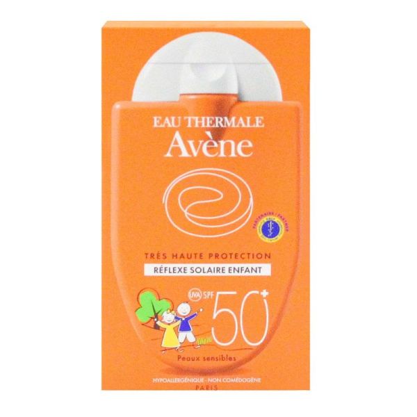 Fluide Solaire enfant SPF 50+    format pratique 30ml