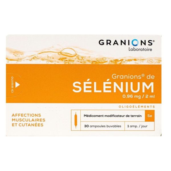 Granions Sel 0,96mg/2ml S Buv 30amp/2ml