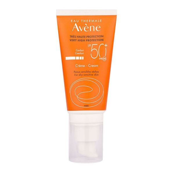 Solaire crème haute protection SPF 50+   50ml