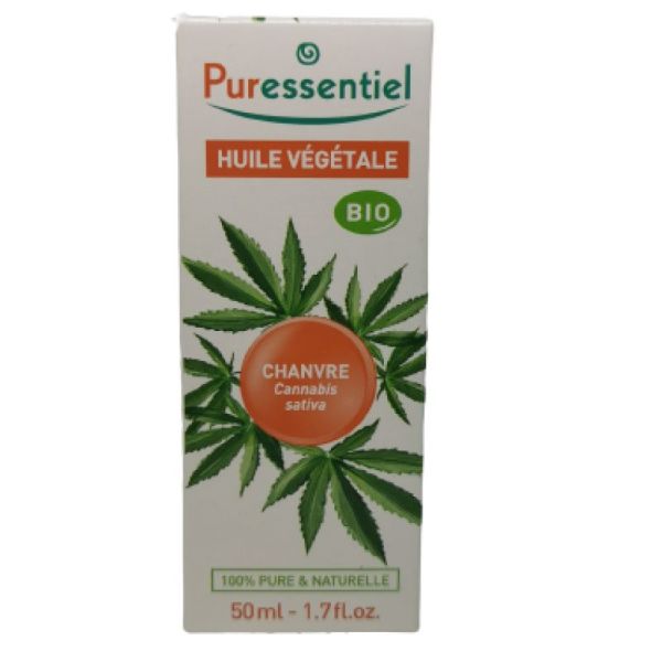 Puressentiel Huile Végétale Bio Chanvre Flacon 50ml