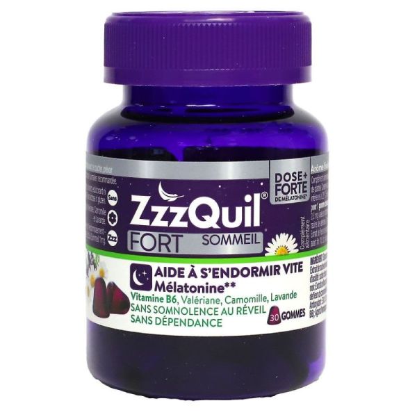 Zzzquil Fort Sommeil Gom Frts Bois P/30