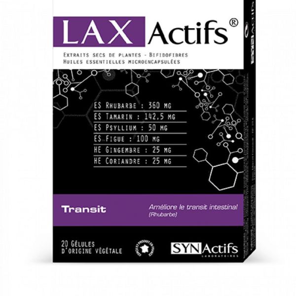 Laxactifs Boite de 20 Gelules