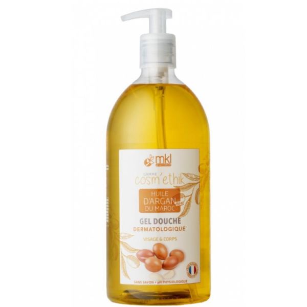 Gel Douche Argan Flacon Pompe 1litre