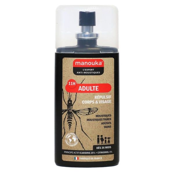 Manouka Spray Moust Ad Fl/75ml